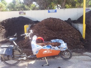 cargo bike compost